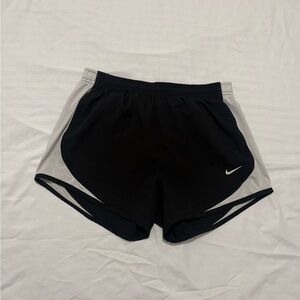 Nike Women's Athletic Shorts in Black and Gray
